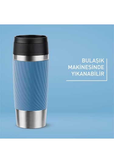 Travel Mug Easy Twist Termos Mavi - 0.36l 003 Mavi