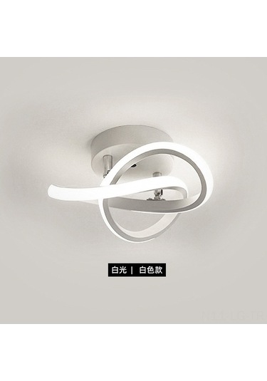 Opulentliving 110v Siyah 3 Yapraklı Tavan Lambası - Sıcak Işık, Koridor & Yatak Odası İçin Optimal Kullanım Siyah