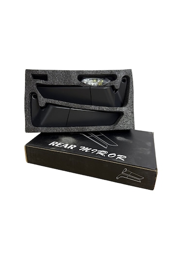 Hmapart H2 Gidon Bağlantılı Katlanabilir Ayna Takımı 8 Mm - 10 Mm B