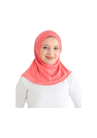 Spor Başörtüsü Kadın Hazır Giyim Türban Viskon Eşarp Şal - Pembe Pembe