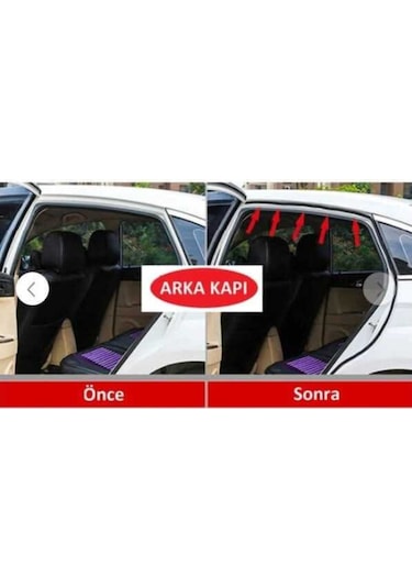 Oto Kapı Bagaj Ve Kaputlar İçin Ses Isı Ve Toz Yalıtım Fitili 15 Metre