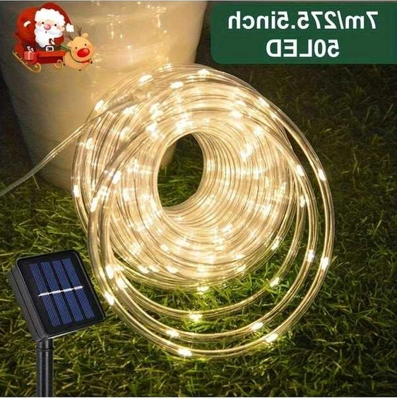 Trendooze Güneş Enerjili 50 Led Peri Işıkları 8 Mod Bahçe Parti Dekor