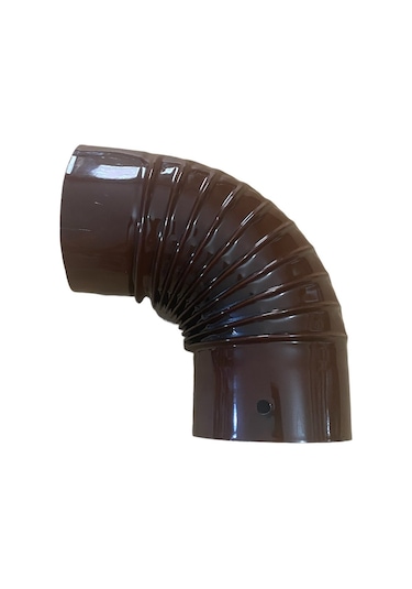 Mobilreyon Emaye Soba Borusu Dirseği 0.35mm Dirsek 13cm- 2 Adet