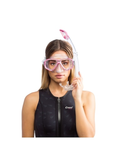 Parumarin Cressi Perla Mare Maske Ve Şnorkel Set Siyah