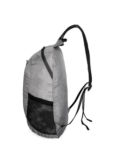 Siyah Katlanabilir Su Geçirmez Nefes Alabilir Yürüyüş Sırt Çantası Bisiklet Sırt Çantası Çantaları Unisex Seyahat Yürüyüş