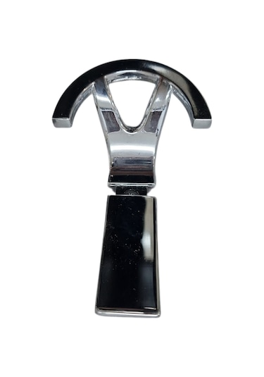 Palmiye Portmanto Askı Krom 2 Adet