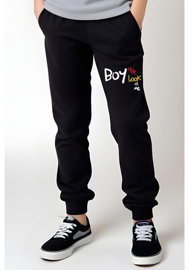 Fyk Kids Kız Çocuk Yuvarlak Yaka Baskılı Boy Cat Alt-üst Pijama Takımı Gri