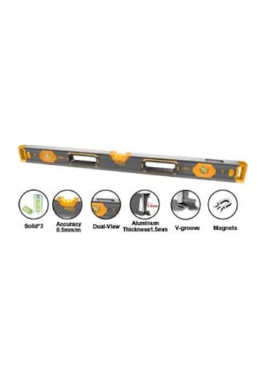 Ingco HSL68120 Güçlü Mıknatıslı Su Terazisi 120 CM