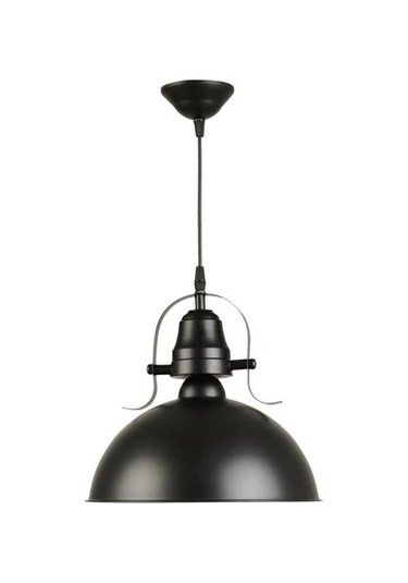 Correx Metal Sıvama Tekli Sarkıt - Siyah - 30 Cm Siyah