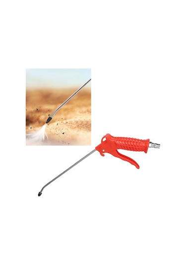 Geeroyoo Yüksek Basınçlı Toz Temizleme Aleti: Ayarlanabilir Alüminyum Alloy Hava Fişekli, Bakır Çekirdekli Kırılmaz Gövde Ve Kırmızı Nozul