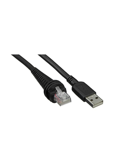 El Tipi Barkod Okuyucu Usb Kablosu Perkon Ps4300 1.8 Metre