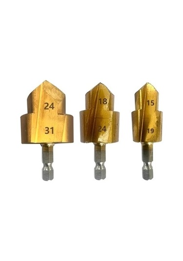 Çankaya Pprc Kademeli Matkap Ucu 3 Lü Set