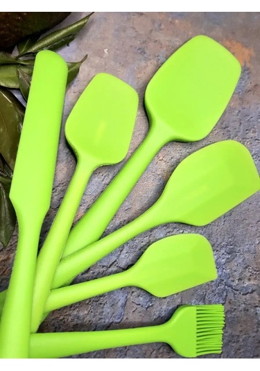 Ale-alena Silikon Spatula Seti 6 Parça 137864058 Yeşil
