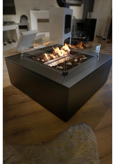 Rehome Korflame Petto Large Bacasız Şömine