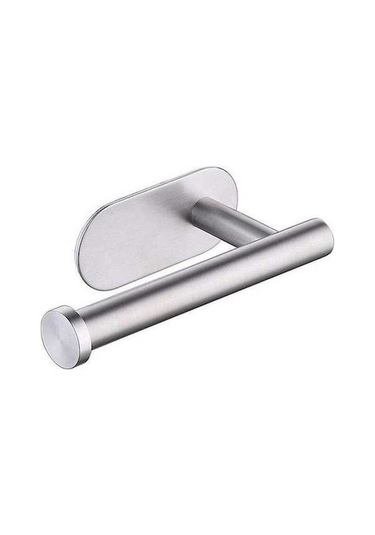 Moly Duvara Monte Paslanmaz Çelik Tuvalet Kağıdı Tutucu, Mutfak Rulo Kağıt Tutucu, Gümüş Renk, Mekan Sağlayan İmalat Gümüş