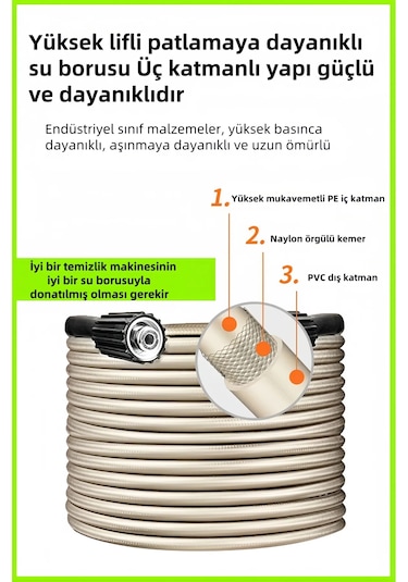 En Yeni Ve En Güçlü 140bar Uyumlu Oto Araba Bahçe Havuz Klima Hal