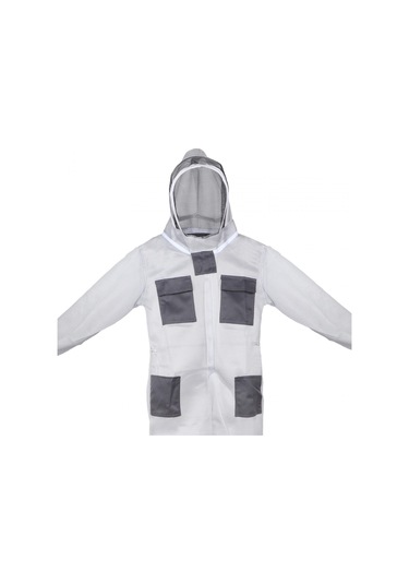 Suntek Profesyonel Arı Kıyafeti Gri Giyim Xxl-176-ila-185-cm