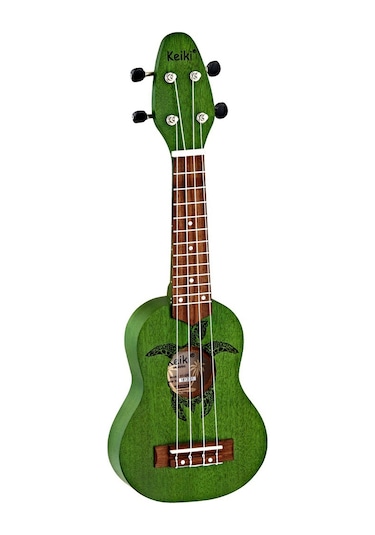 Ortega K1-Gr Sopranino- Ukulele Keiki Turtle Forrest Green