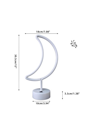 Periboia Ay Neon Led Lamba