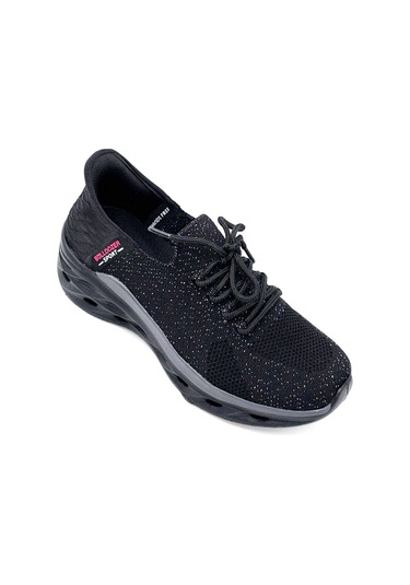 Bulldozer 020 Memory Foam İç Taban Comfort Günlük Kadın Spor Ayakkabı Siyah Siyah