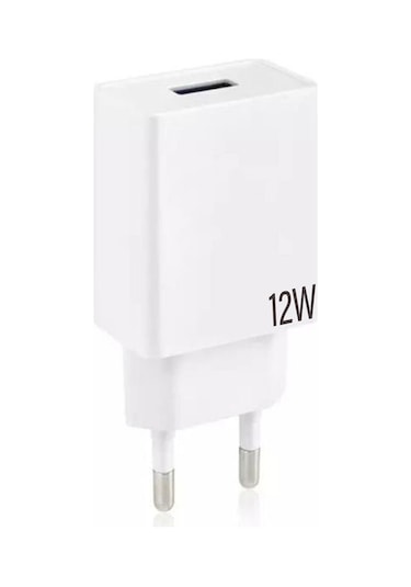 2.4 Amper Şarj Adaptörü Tek Başlık 12w 2.4a Şarj Aleti Şarj Adaptörü