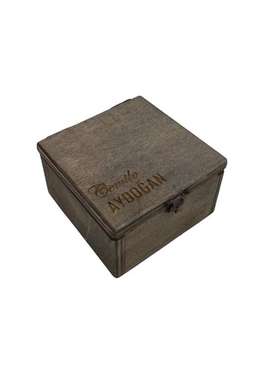 İsme Özel Mini Kutu 10x10cm Genişlik 5cm Yükseklik