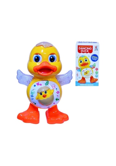 Can Oyuncak Dans Eden Pilli Ördek - Hareketli Işıklı Sesli Şarkı Söyleyen