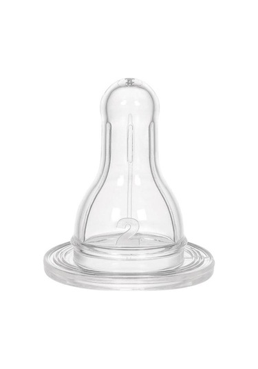 Wee Baby Yuvarlak Uçlu Silikon Biberon Emziği 6-18 Ay No:2 821