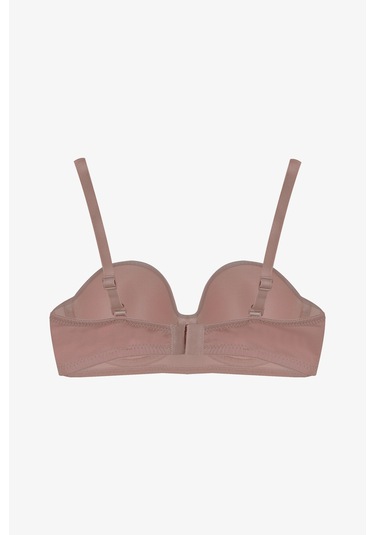 Kadın Dolgusuz Mikro Straplez Sütyen Yeşil