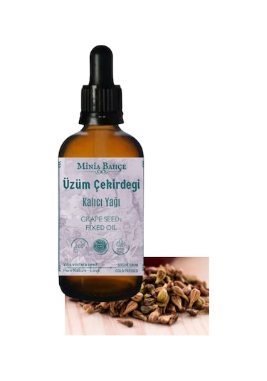 Minia Bahçe Üzüm Çekirdeği Kalıcı Yağı 30 ML