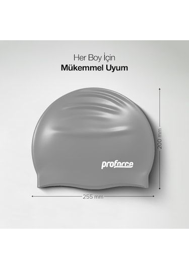 Bone Silikon Yüzme Bonesi Sb01 Gümüş Mavi