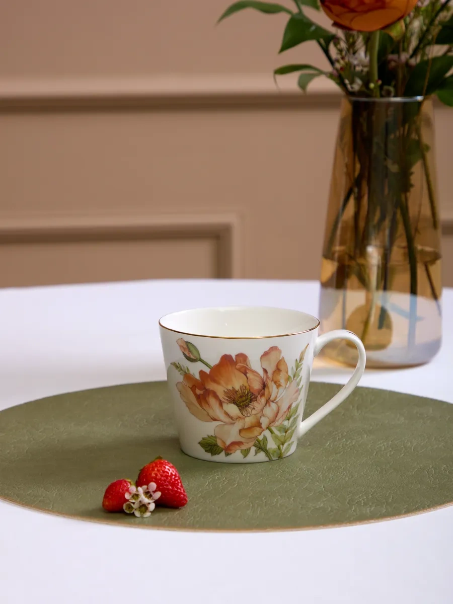 Lefard 450 Ml Çay Ve Kahve Kupası 'sense' Porsel 145603859 Sarı Neon