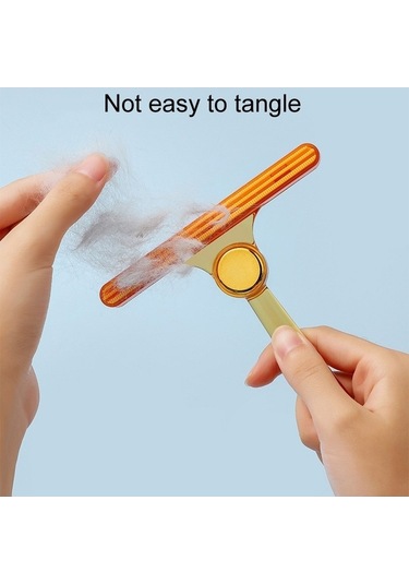 Tongxida Evcil Hayvan Tüy Alma Fırçası Ev Yapışkan Tüy Temizleyici Kırmızı, Altın