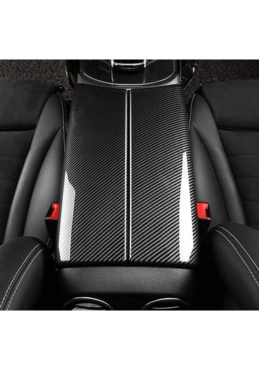Suofeng Mercedes E Class W213 2016-2019 Sol Karbon Fiber Kolçak Kutusu - Abs Malzeme