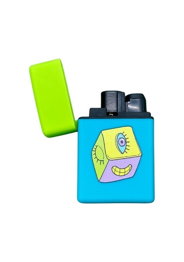 Zengaz Renkli Zar Turkuaz Çakmak