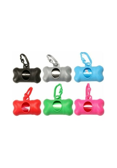 Evcil Hayvan Kaka Poşeti ve Taşıma Çantası Çok Renkli