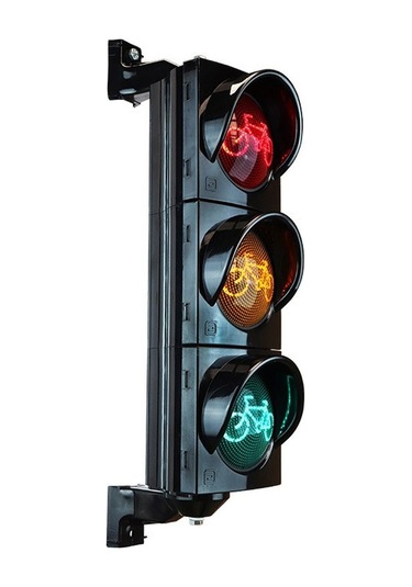 100 Mm Power Led'li Sinyal Verici Bisiklet Figürlü-3289 - 220 Vac