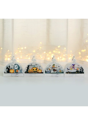 Pazly Taşınabilir Cadılar Bayramı Balkabağı Feneri - Çocuklar İçin Siyah Cadı Dekoru Diğer