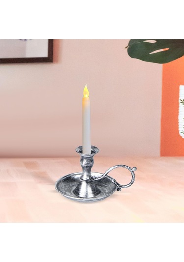 Suntek Magideal Vintage Konik Mum Çubuk Tutucu Demir Şamdan