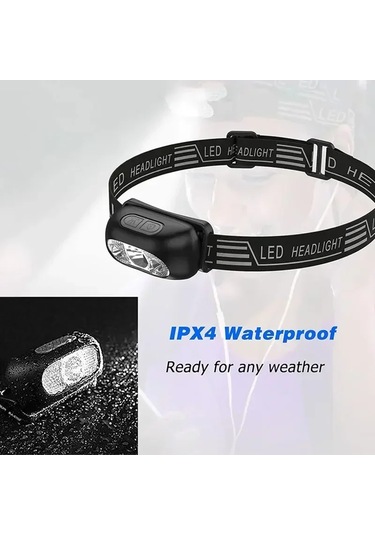 Liangmei Güçlü Işık Far Mini Led Gece Balıkçılık Güçlü Torch