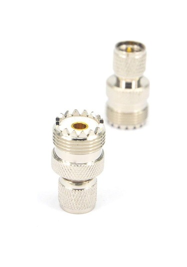 Sones Mini Uhf Erkek - Uhf Dişi Konnektör Rf Koaksiyel Adaptörü
