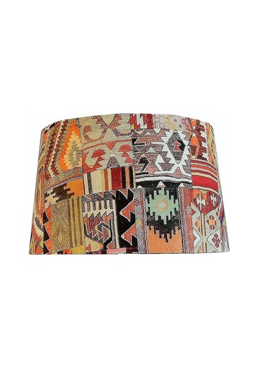 Masif Torna Ayak,Kilim Desen Lambader,Abajur,Köşe Aydınlatması