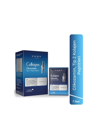 Voop Collagen Tip 2 Glukozamin 7 Saşe