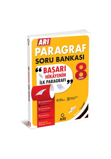 Arı Yayıncılık 8 Sınıf Arı Paragraf Soru Bankası (GÜNCEL)