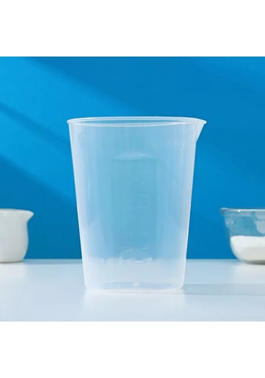 Dolana Plastik Ölçekli Bardak 1 Litre Mutfak İçin Sürahi 195286601 Beyaz