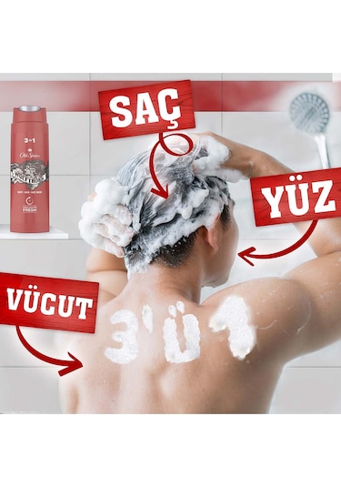 Old Spice Wolfthorn Erkek Duş Jeli ve Şampuan 400 ML