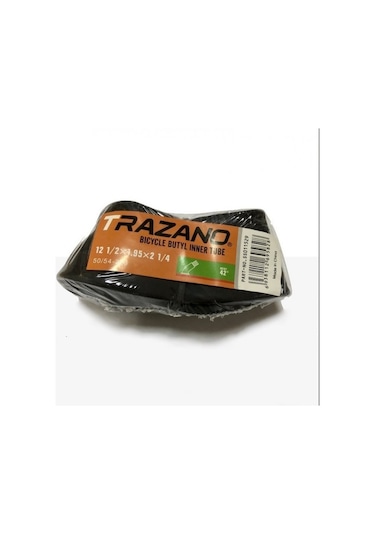 TRAZANO 12 1/2x1.95x2 1/4 İç Lastik Eğri Sibop