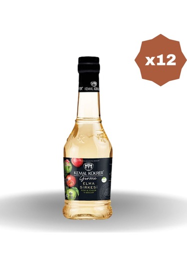 Kemal Kükrer Elma Sirke 500 Ml - 12 Adet