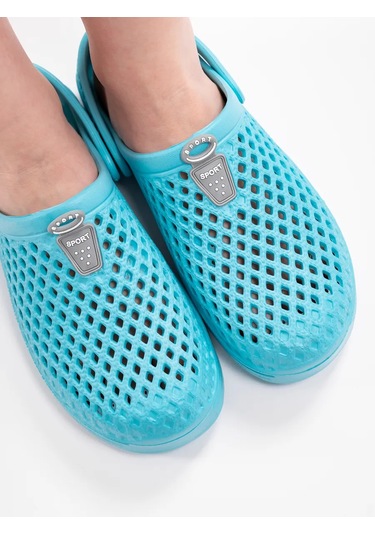 Optımoll Kapalı Terlik Sabolar Kauçuk Plaj Terlikleri 397349142 Açık Mavi