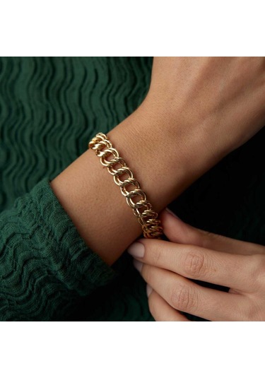 By Golden House Kalın Garibaldi Bileklik